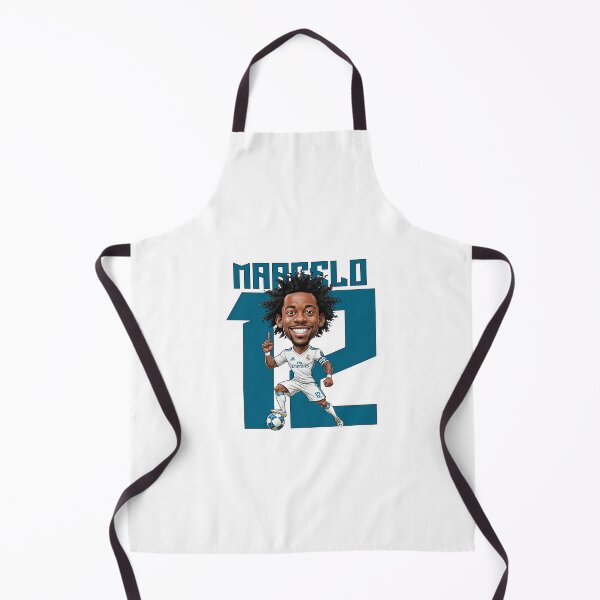 Item preview, Funny caricature of Marcelo the Real Madrid Legend 12 designed and sold by vectorlove.