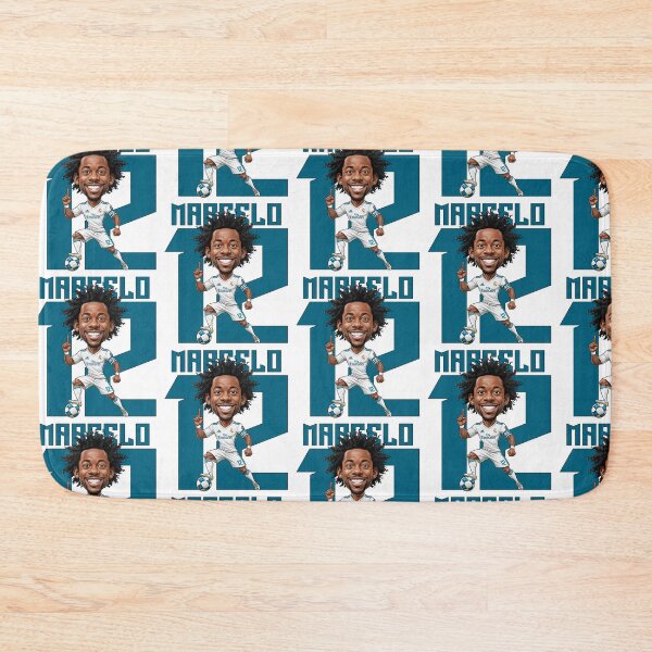 Item preview, Funny caricature of Marcelo the Real Madrid Legend 12 designed and sold by vectorlove.