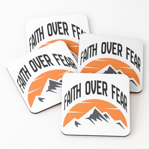 Item preview, faith over fear tee designed and sold by “Popvanta – pop-culture-t-shirt-store .