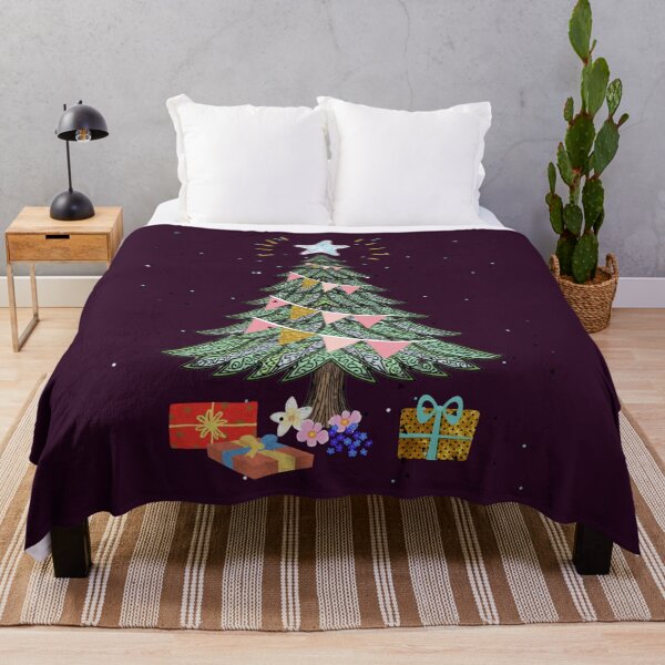 Item preview, Cute Christmas Tree with Gifts – Holiday Illustration designed and sold by @majovegana.