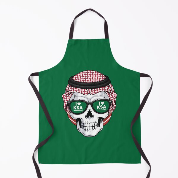Artikelvorschau, Nationalfeiertag Saudi-Arabiens (KSA-Schädel) Ich liebe Saudi-Arabien entworfen und verkauft von Colorful Designs.