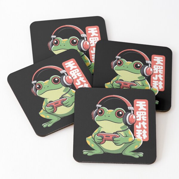 Item preview, Copie de Japanese Gamer Frog Art Men & Women  Funny Vintage Gaming designed and sold by ZACK ART.