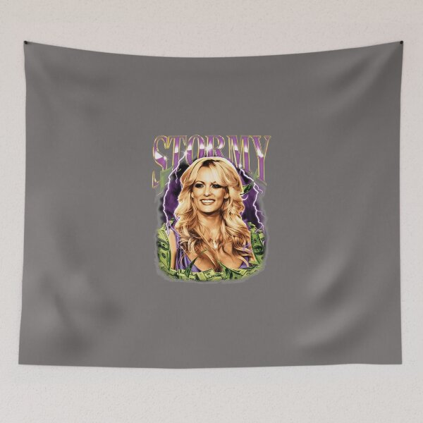Item preview, STORMY-HUSH-MONEY-TRUMP-INDICTMENT-RETRO-VINTAGE--- designed and sold by ClarkeMacpherso.