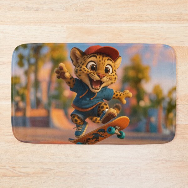 Item preview, Skater Javan Leopard designed and sold by Sillytoe.