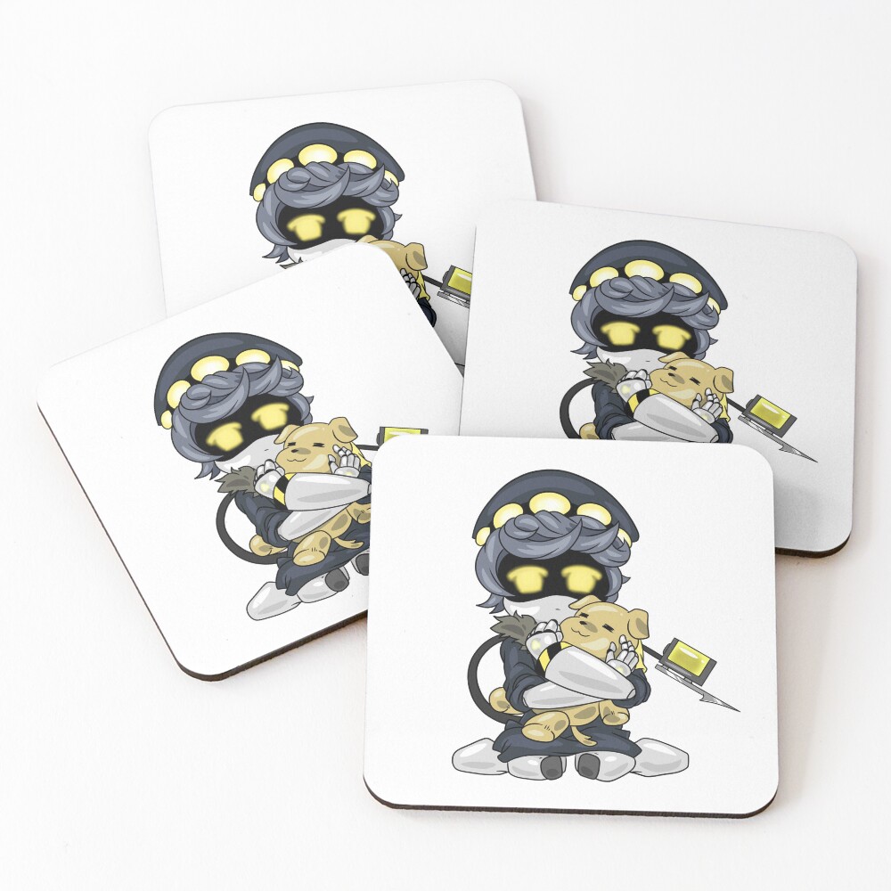 Item preview, Coasters (Set of 4) designed and sold by Rafaeruart.
