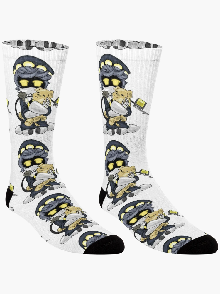 Thumbnail 3 of 5, Socks, N designed and sold by Rafaeruart.