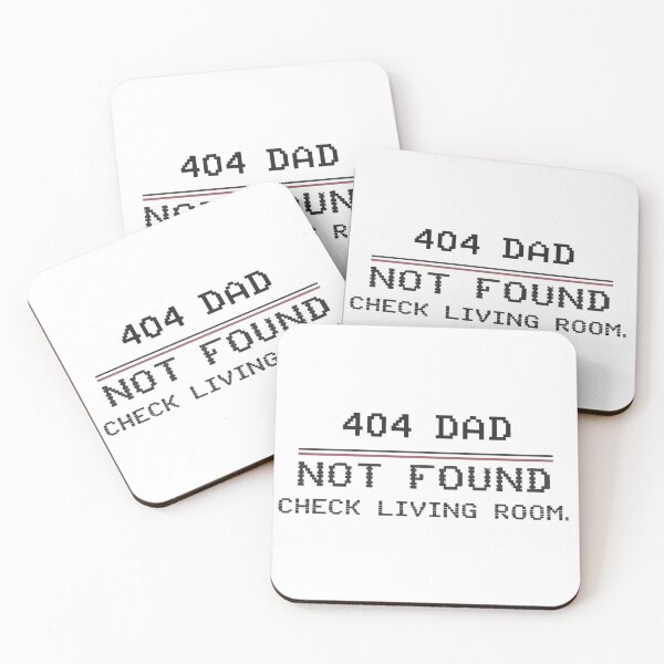 Item preview, 404 DAD NOT FOUND designed and sold by Dyer's Design.