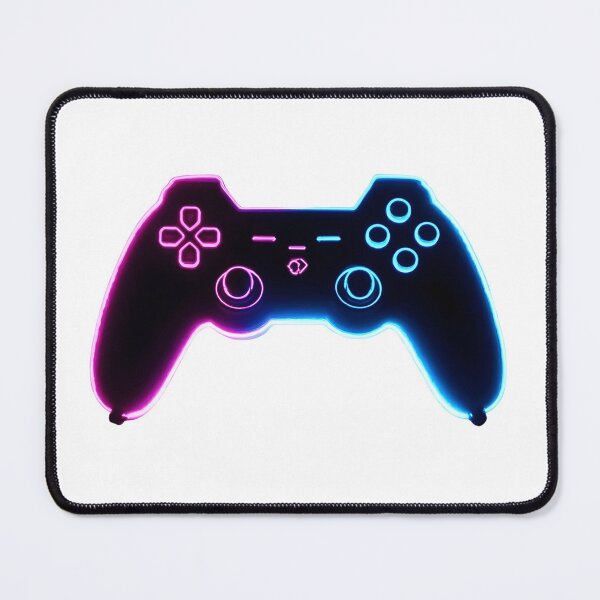 Item preview, Neon Gaming Controller – Retro Gamer Sticker designed and sold by SoftyDesigns.