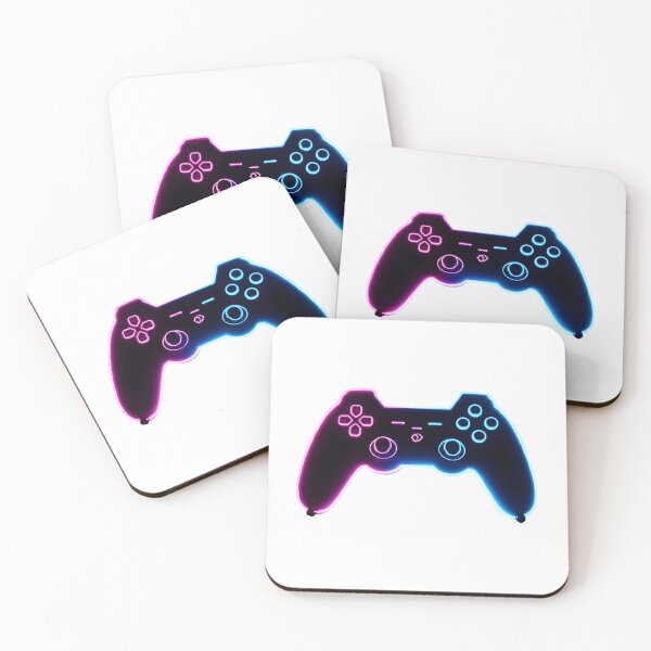 Item preview, Neon Gaming Controller – Retro Gamer Sticker designed and sold by SoftyDesigns.