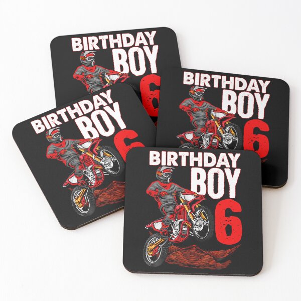 Item preview, Motocross Birthday Shirt Motorcycle Themed 6Th Birthday designed and sold by TysonLangosh.
