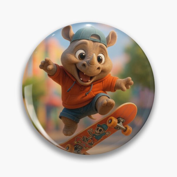 Item preview, Skater Javan Rhinoceros designed and sold by Sillytoe.