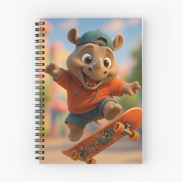 Item preview, Skater Javan Rhinoceros designed and sold by Sillytoe.