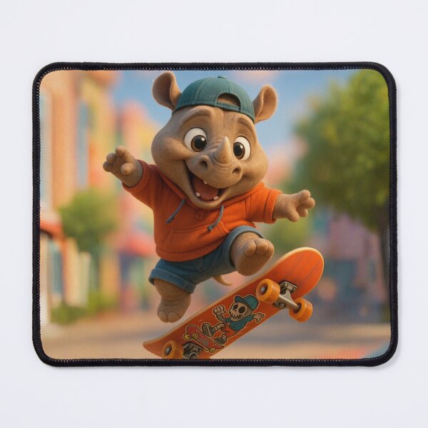 Item preview, Skater Javan Rhinoceros designed and sold by Sillytoe.