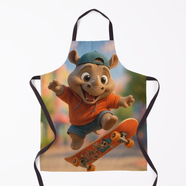 Item preview, Skater Javan Rhinoceros designed and sold by Sillytoe.