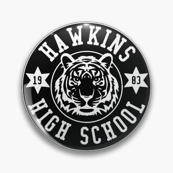 Item preview, Hawkins high school Stranger things stickers  designed and sold by Shresart ✨.