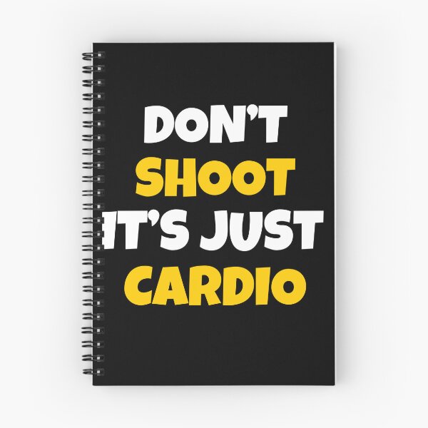 Item preview, Don't Shoot It's Just Cardio designed and sold by JohnnyP-Store.