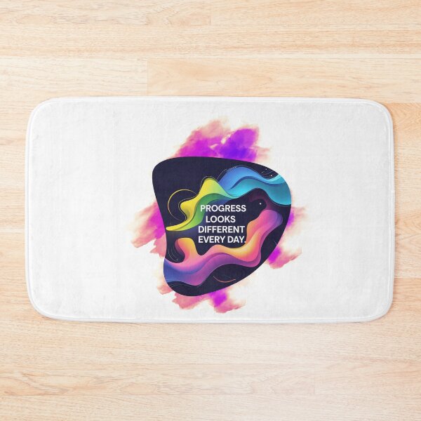 Item preview, Progress Looks Different Daily mental health designed and sold by SloganSauce.