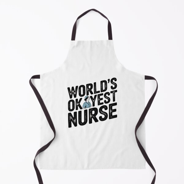 Item preview, world's Okayest Nurse designed and sold by belladesign7.