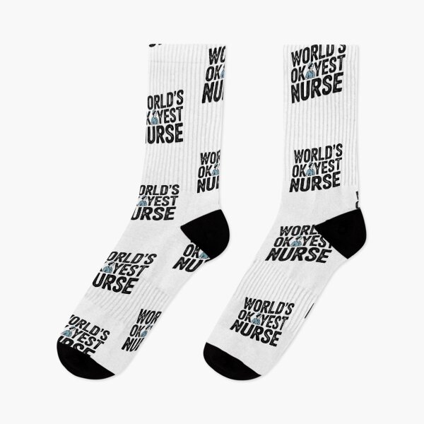 Item preview, world's Okayest Nurse designed and sold by belladesign7.
