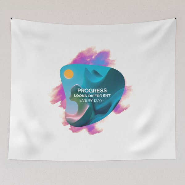 Item preview, Progress Looks Different Daily self improvement designed and sold by SloganSauce.