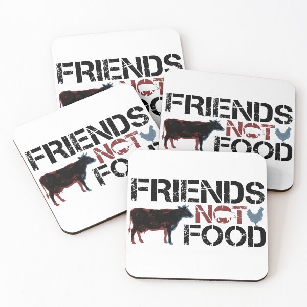 Item preview, Friends Not Food Vegan Merch designed and sold by PrintsyNook.
