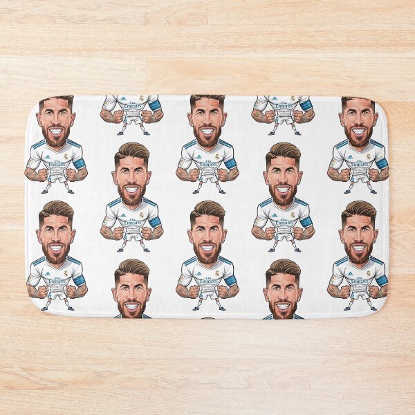 Item preview, Funny Caricature of Sergio Ramos, Real Madrid Legend No. 4 designed and sold by vectorlove.