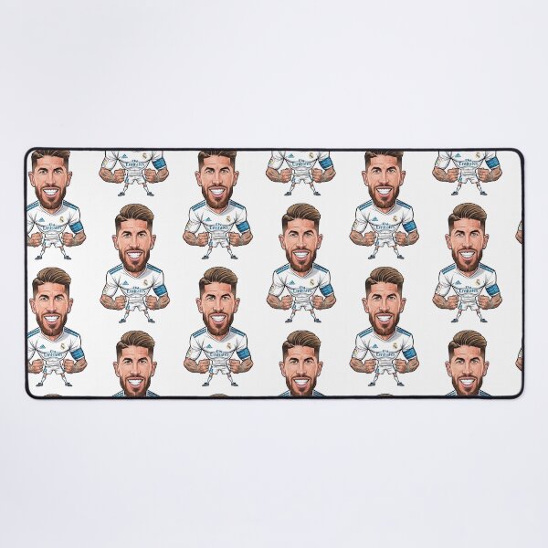 Item preview, Funny Caricature of Sergio Ramos, Real Madrid Legend No. 4 designed and sold by vectorlove.