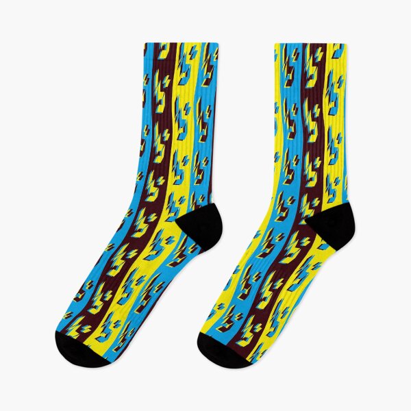 Item preview, bbb (Yellow, Blue, Black) designed and sold by LowResDesigns.