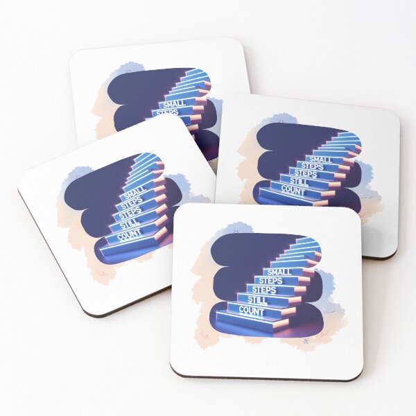 Item preview, Small Steps Still Count designed and sold by SloganSauce.