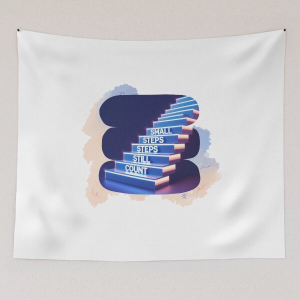 Item preview, Small Steps Still Count designed and sold by SloganSauce.