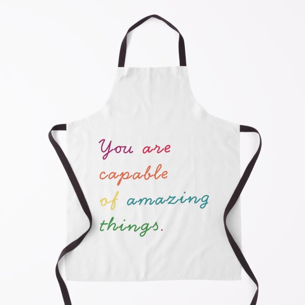 Item preview, YOU ARE CAPABLE OF AMAZING THINGS – Modern Typographic Travel Design designed and sold by MarkedArtPrints.