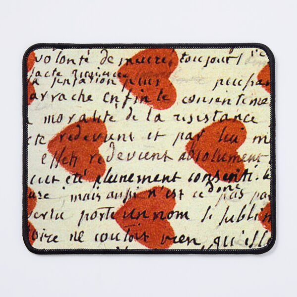 Item preview, Rousseau card, extract from "The Reveries of the Solitary Walker"  designed and sold by di-Vera-Rosati.