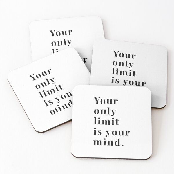 Item preview, YOUR ONLY LIMIT IS YOUR MIND designed and sold by MarkedArtPrints.