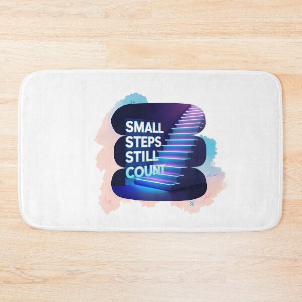 Item preview, Small Steps Still Count inspiration designed and sold by SloganSauce.