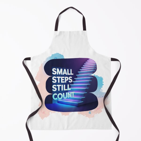Item preview, Small Steps Still Count inspiration designed and sold by SloganSauce.