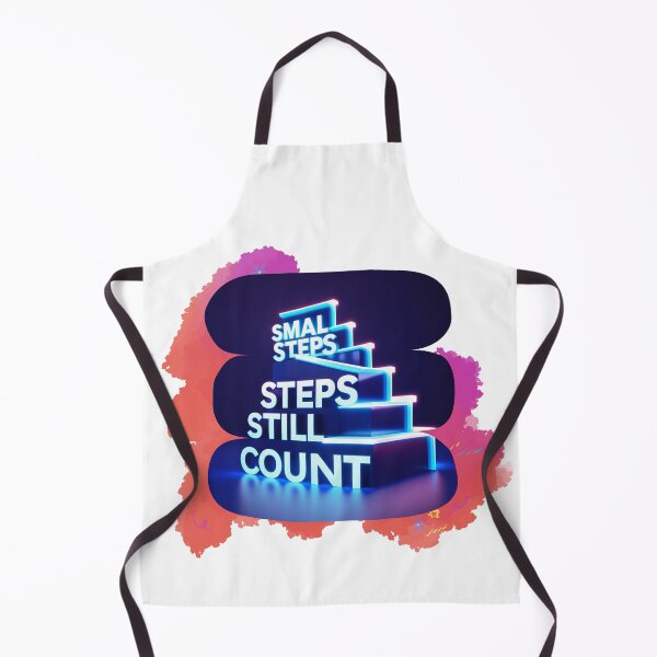 Item preview, Small Steps Still Count daily motivation designed and sold by SloganSauce.