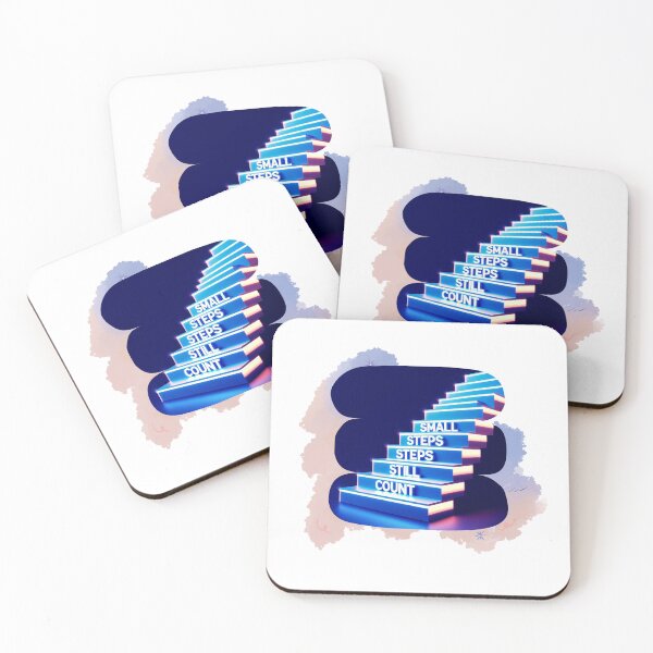 Item preview, Small Steps Still Count personal growth designed and sold by SloganSauce.