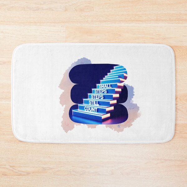 Item preview, Small Steps Still Count personal growth designed and sold by SloganSauce.