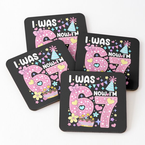 Item preview,  I was 6 Now I'm 7 67 Seven Year Old Birthday  designed and sold by ivotee.