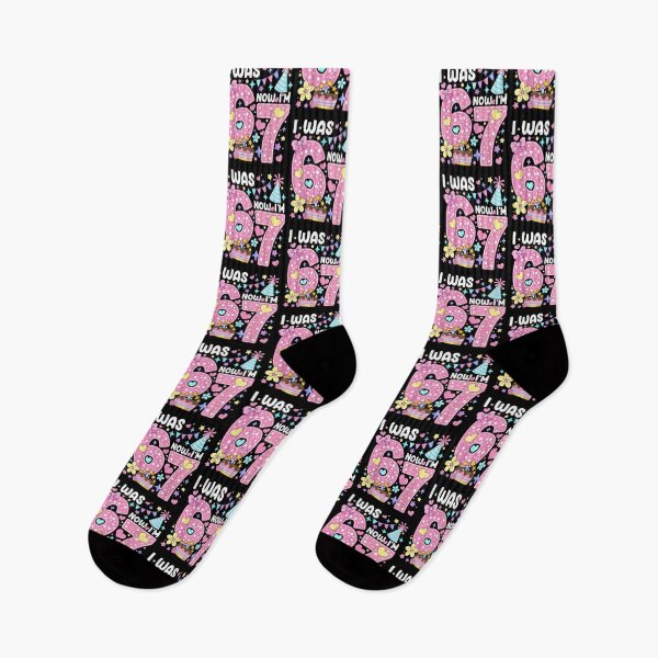 Item preview,  I was 6 Now I'm 7 67 Seven Year Old Birthday  designed and sold by ivotee.