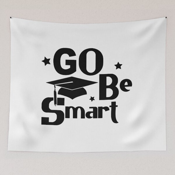 Item preview, Go Be Smart; designed and sold by StickerApe.