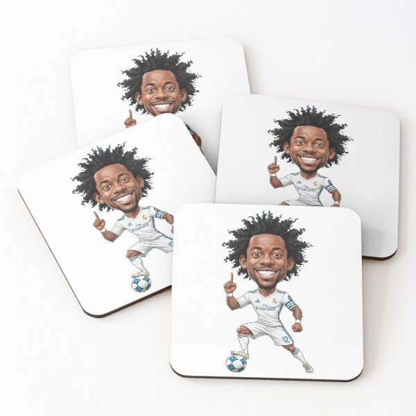 Item preview, Funny caricature of Marcelo los blancos no. 4 designed and sold by vectorlove.