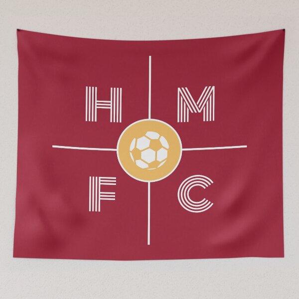 Item preview, Heart of Midlothian FC HMFC Minimalist Style Artwork designed and sold by kakarikihill.