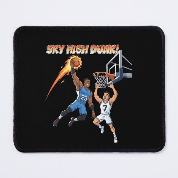 Item preview, High Energy Basketball Dunk Illustration | Dynamic Sports Action Art designed and sold by love3617.