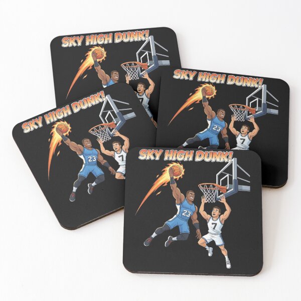 Item preview, High Energy Basketball Dunk Illustration | Dynamic Sports Action Art designed and sold by love3617.