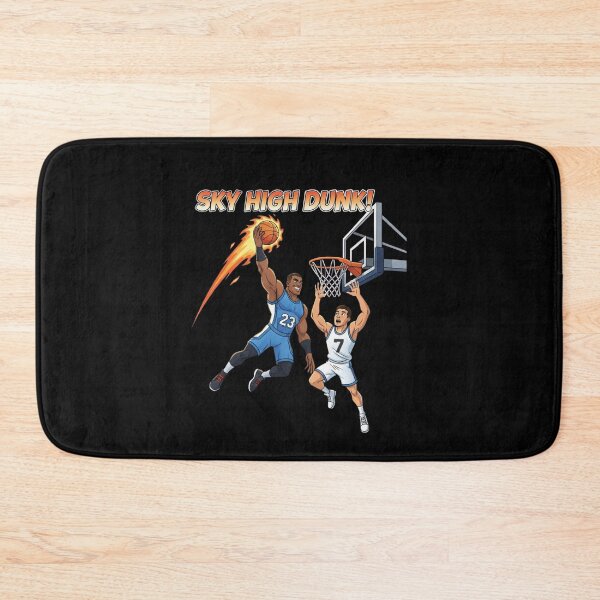 Item preview, High Energy Basketball Dunk Illustration | Dynamic Sports Action Art designed and sold by love3617.