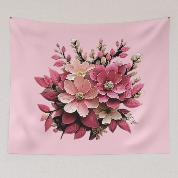 Item preview, Pink Flower Painting designed and sold by ParisPoet.