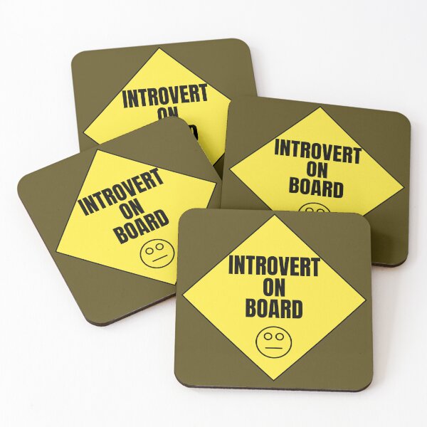Artikelvorschau, Introvertiert an Bord – Lustiges Introvertierten-Shirt entworfen und verkauft von AdamIntrovert.