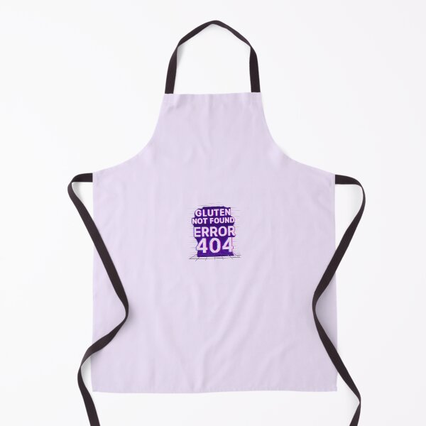 Item preview, Gluten Not Found // Error 404 – Vaporwave Neon Grid & Glitch Design | Purple/Pink Aesthetic Gluten-Free Parody designed and sold by My Gluten Free Life UK.