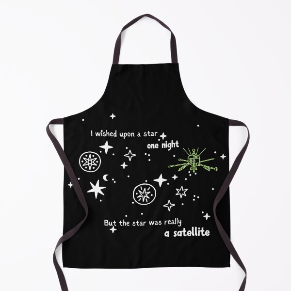 Item preview, Wished Upon a Star but It Was a Satellite – Space Humor - Ironic Astronomy designed and sold by SunandShade.